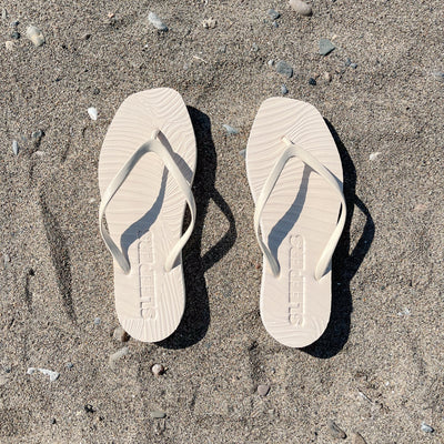 Tapered Flip Flop - Eggnog