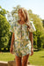 Cindy Paisley Cotton Set - Green