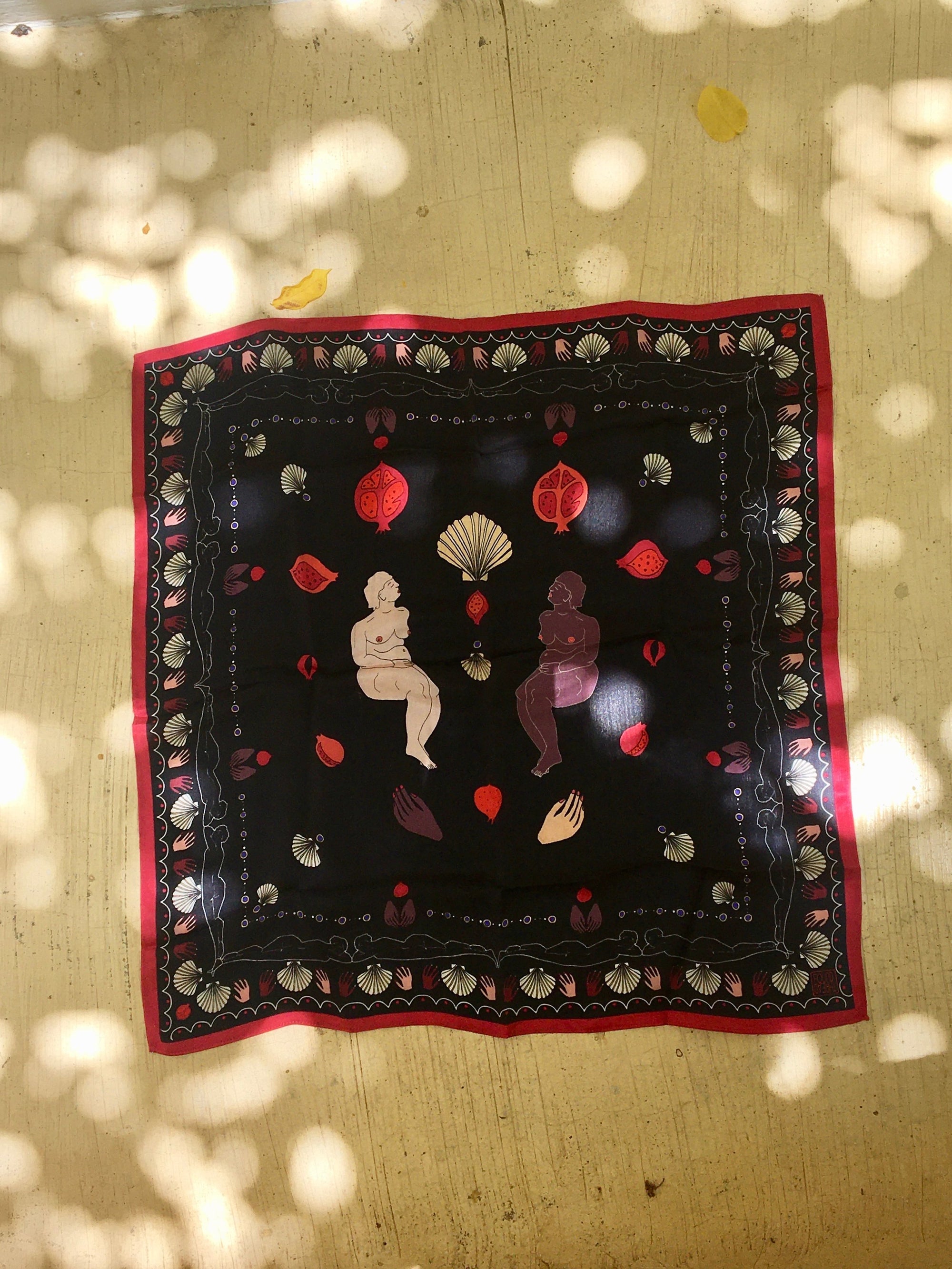 Silk Scarves - Female Forms