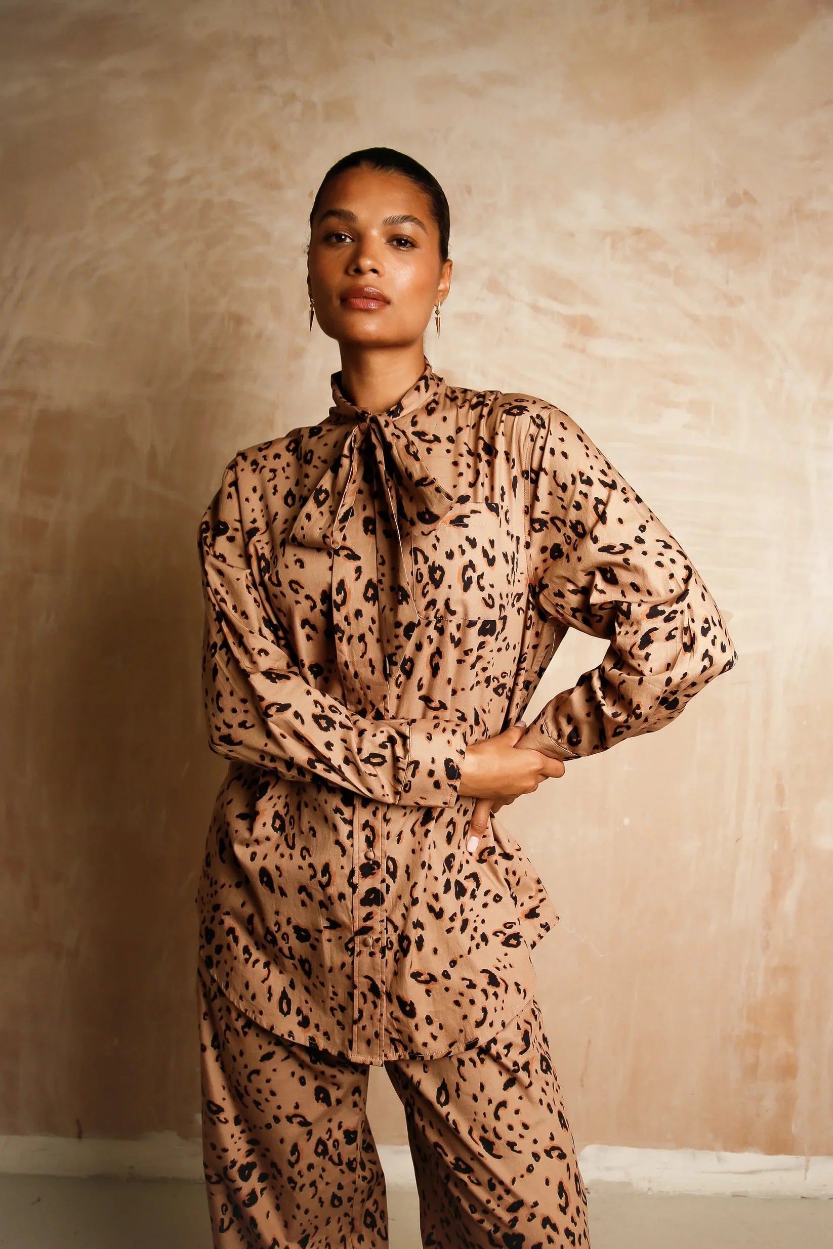 Stevie Set - Brushstroke Leopard