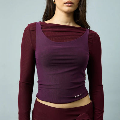 Double Layer LS Mesh Top - Multi