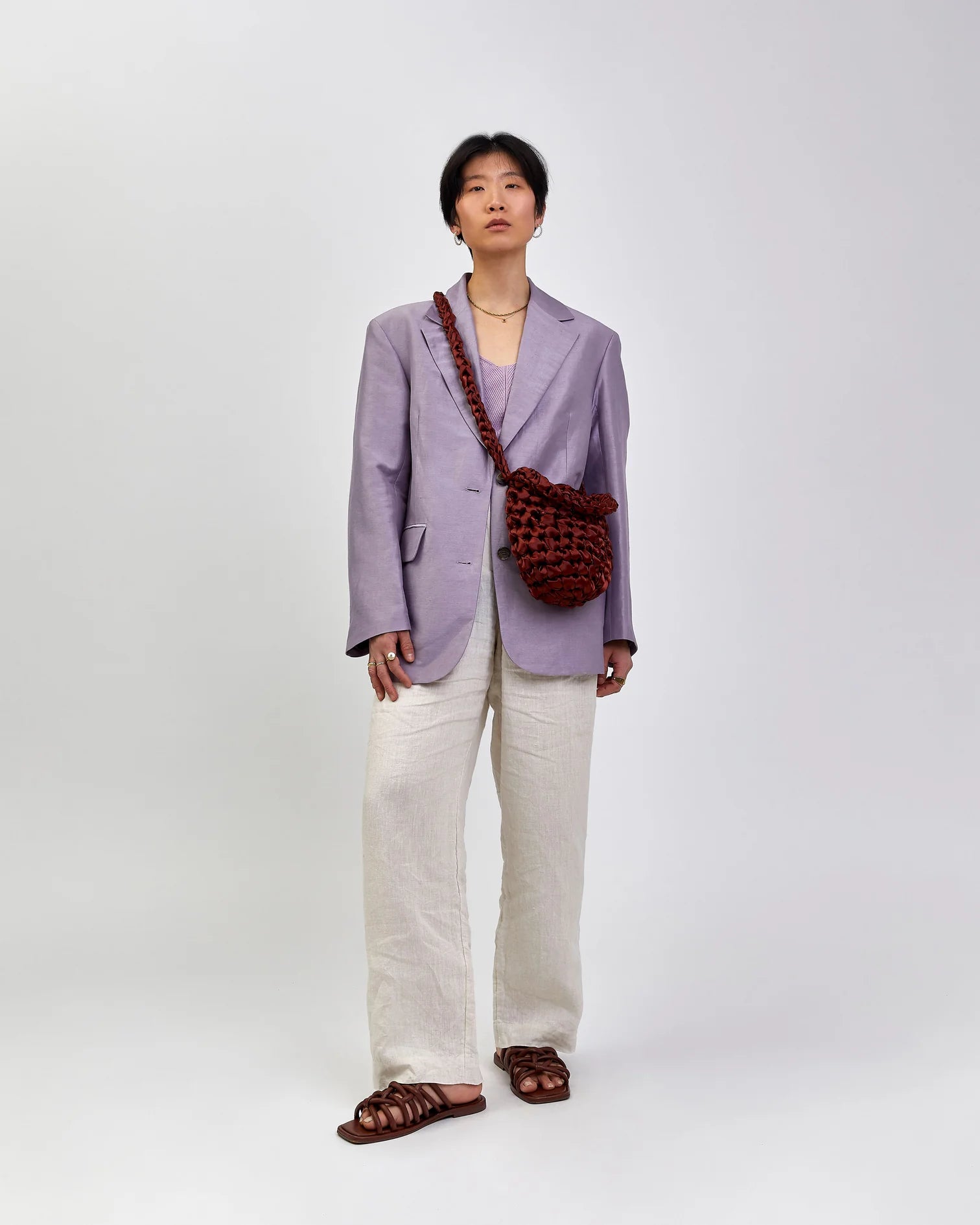 Crossbody Hive -  Chocolate Brown