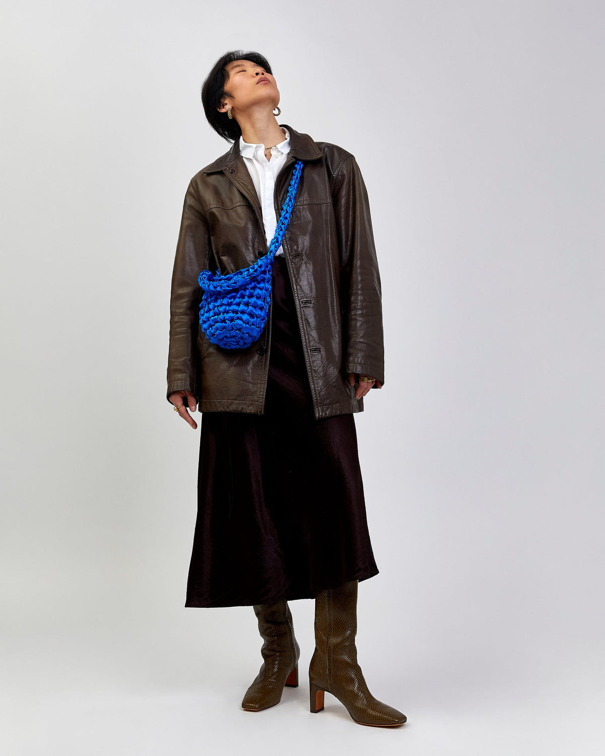 Crossbody Small Hive - Electric Blue