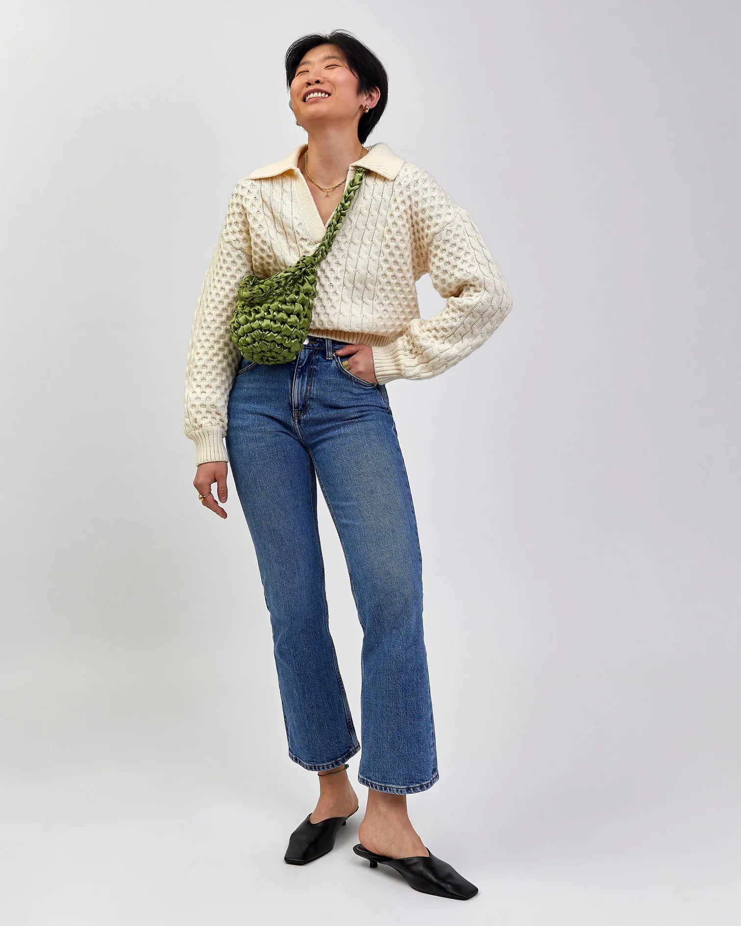 Crossbody Hive - Spring Moss