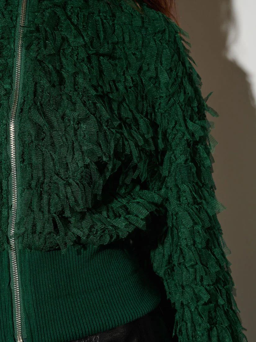 Femi Bomber Jacket - Spruce Green