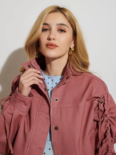 Stephanie Jacket - Pink Clay