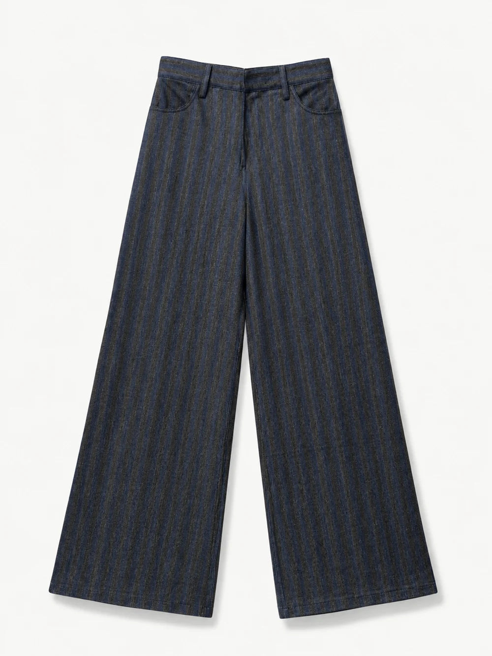 Katharina Cotton Jeans - Navy Stripe
