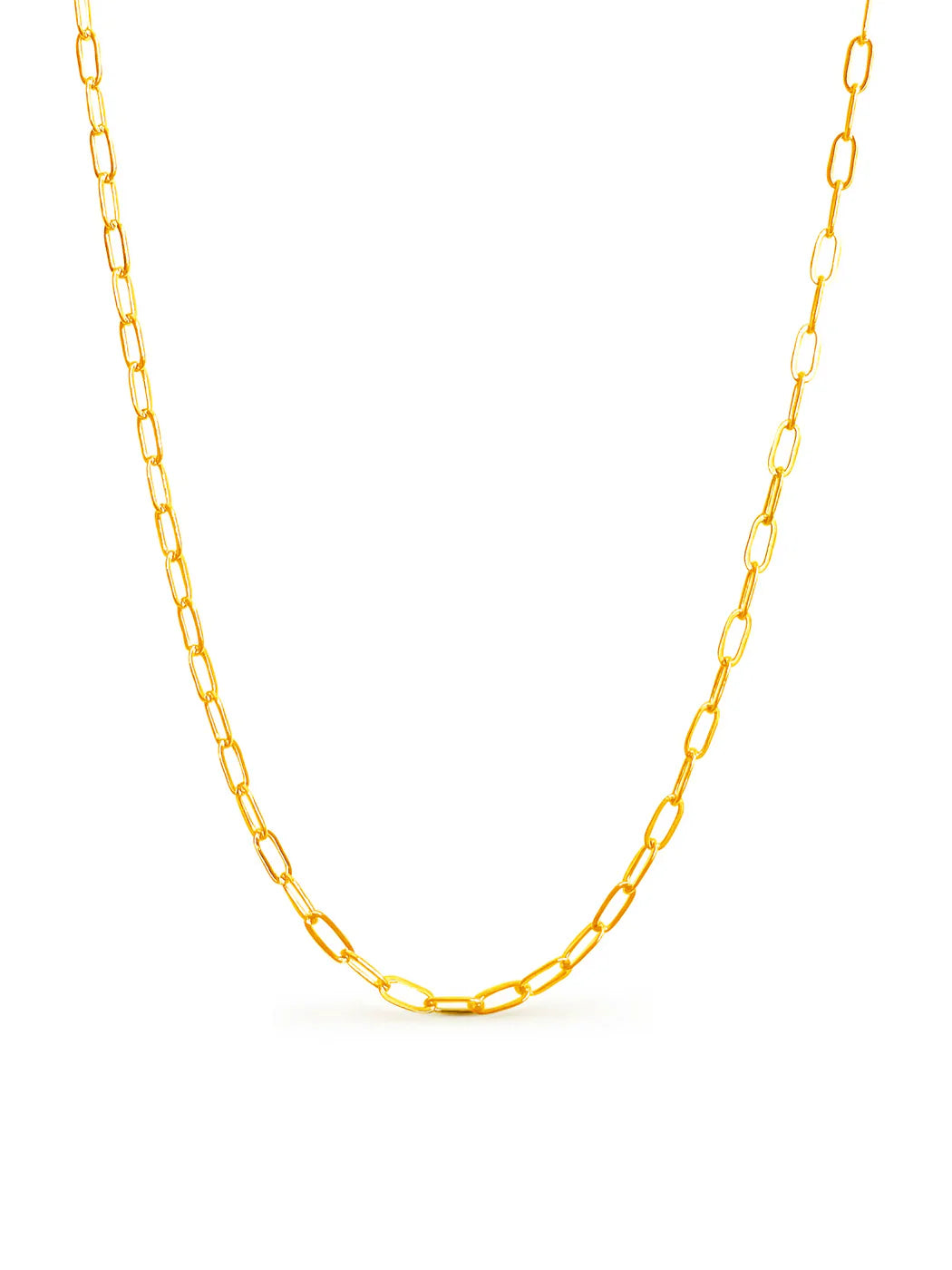 Laura Oval Chain - Gold Plating