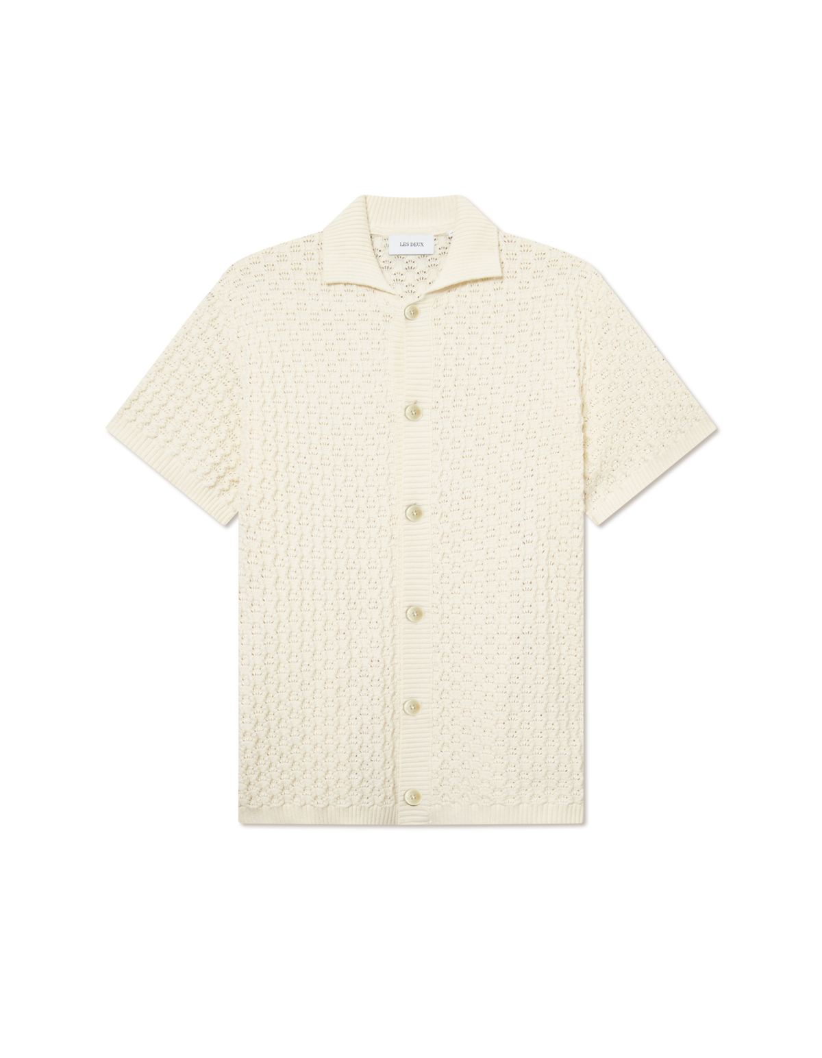 Gespertus SS Knit Shirt - Ivory