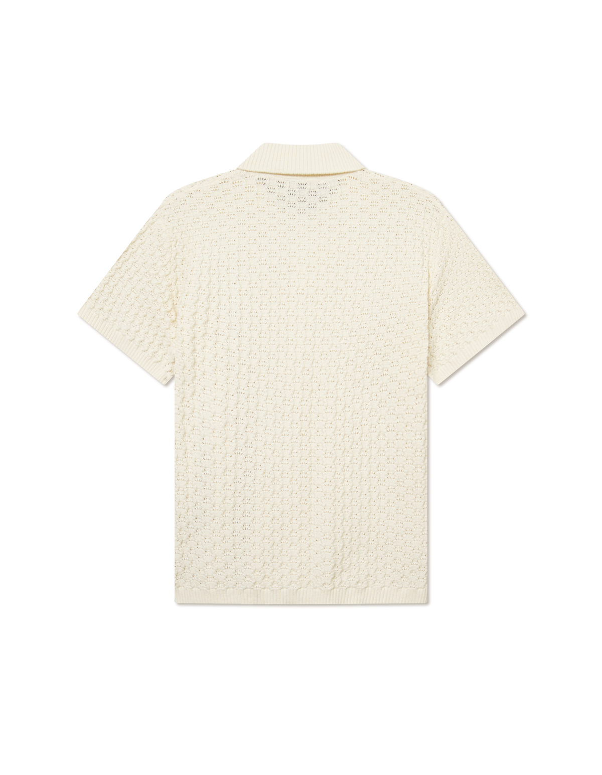 Gespertus SS Knit Shirt - Ivory
