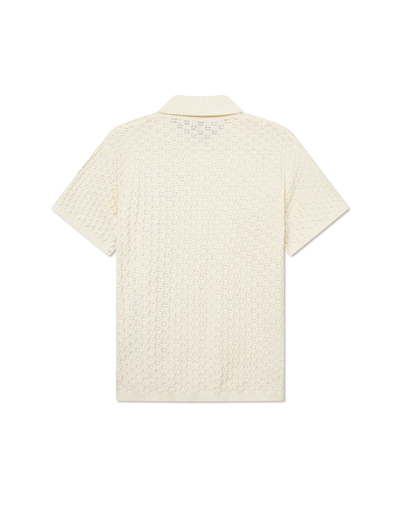 Gespertus SS Knit Shirt - Ivory