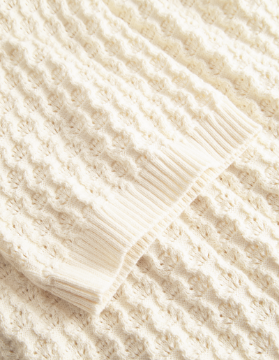 Gespertus SS Knit Shirt - Ivory