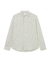 Kristian Linen B.D. Shirt - Light Ivory/Lichen Green