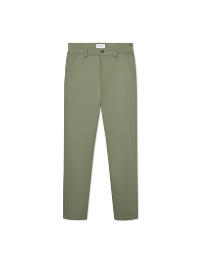 Como Cotton Chino - Lichen Green