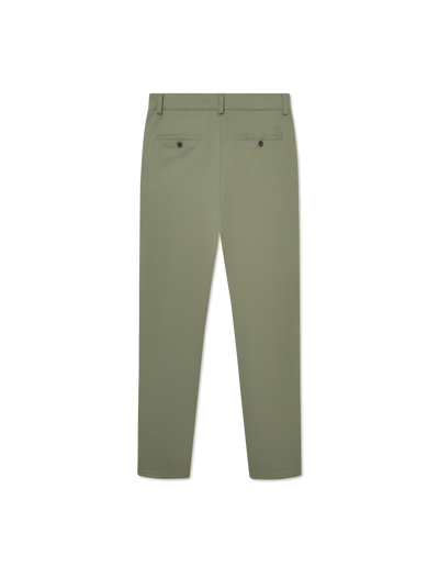 Como Cotton Chino - Lichen Green