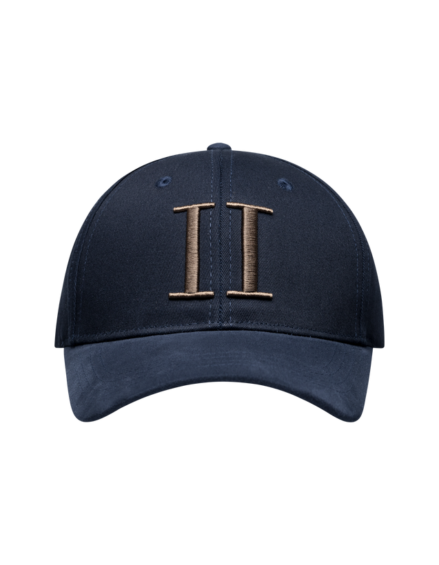 Baseball Cap Suede II - Dark Navy/Mountain Grey