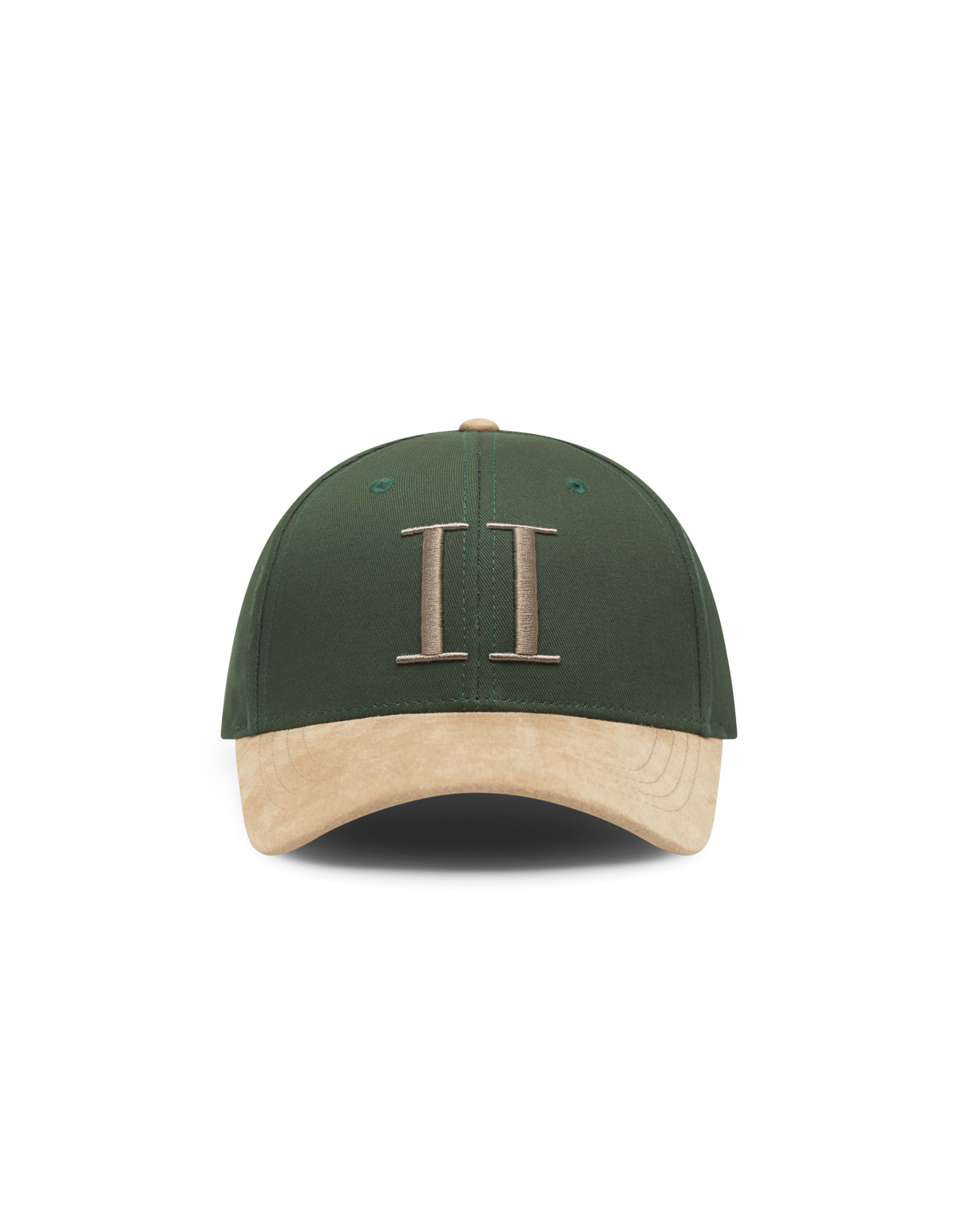 Baseball Cap Contrast Suede II - Dark Chive Green/Warm Sand