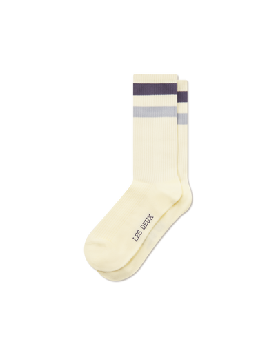 Woods Rib Stripe Socks - Woods Rib Stripe Socks