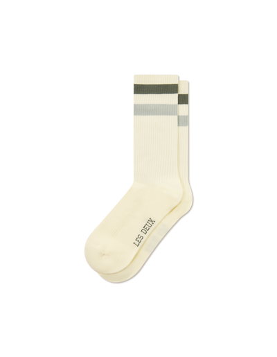 Woods Rib Stripe Socks - Woods Rib Stripe Socks