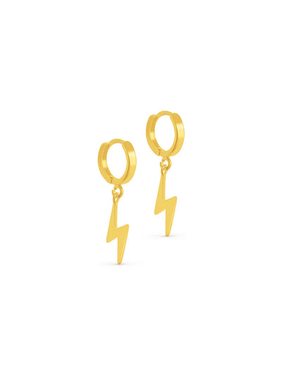 Lani Lightening Huggies - Gold Plating