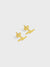 Lightening Studs - Gold Plating