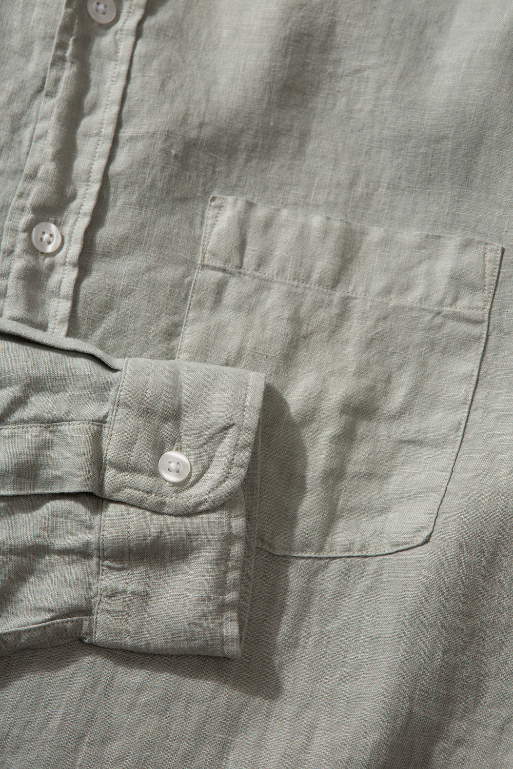 Linen Shirt - Taupe