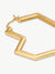 Daryl Large Hoops - Gold