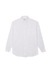 Long Sleeve Baggy Oxford Shirt - White