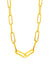 Lucy Statement Oval Chain - Gold Plating