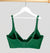 Body Contour Underwired Longline Bralette - Forest Green