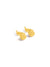 Magma Textured Studs - Gold Plating