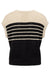 Sleeveless Knitted Top - Summer Sand Dessin