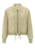Blouse Jacket w. Zipper - Soft Green