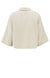 Cropped Loose Fit Blouse - Rainy Day Beige