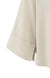 Cropped Loose Fit Blouse - Rainy Day Beige