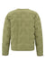 Short Quilted Jacket - Olive Green
