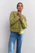 Short Quilted Jacket - Olive Green