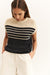Sleeveless Knitted Top - Summer Sand Dessin