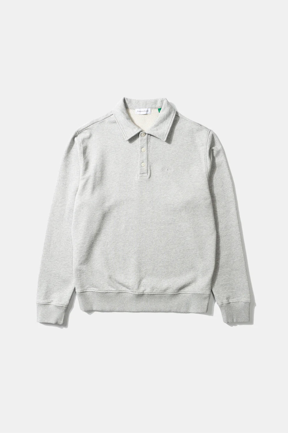 Mini Logo Polo -  Plain Grey Melange