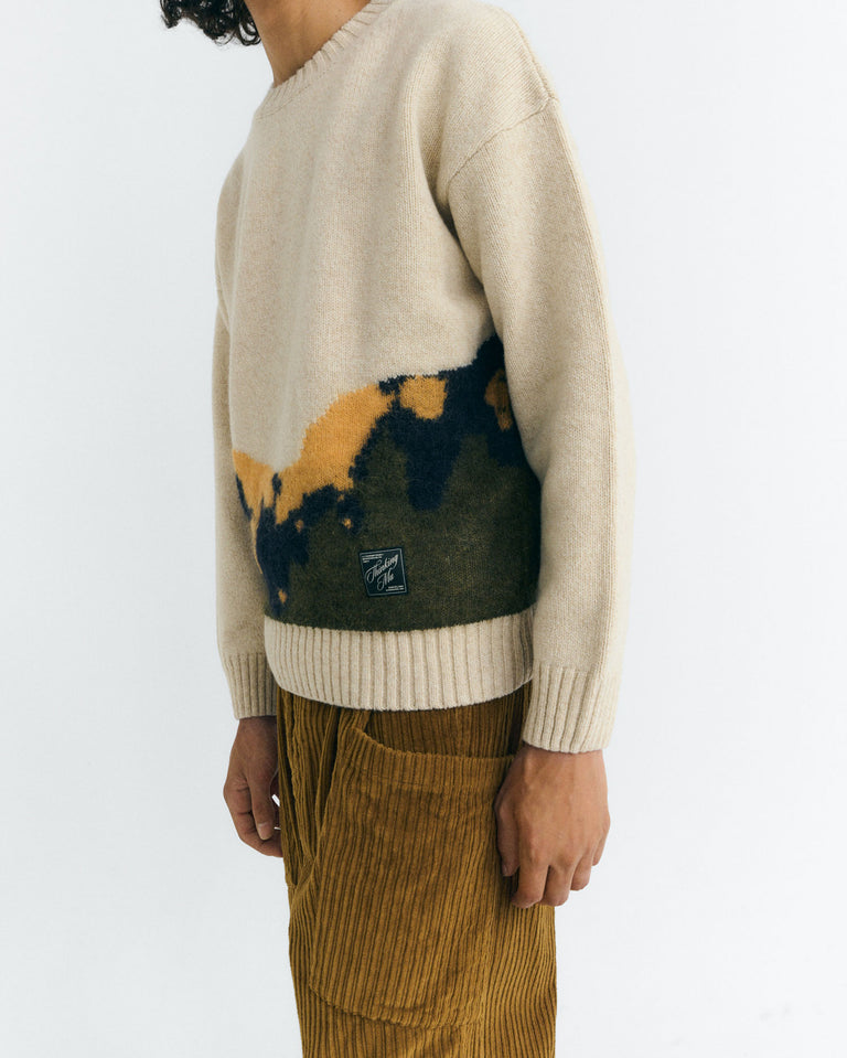 Bolita Knitted Sweater - Ecru Aran