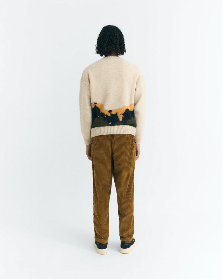 Bolita Knitted Sweater - Ecru Aran