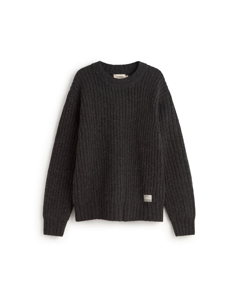 Antracita Santos Knitted Sweater - Grey