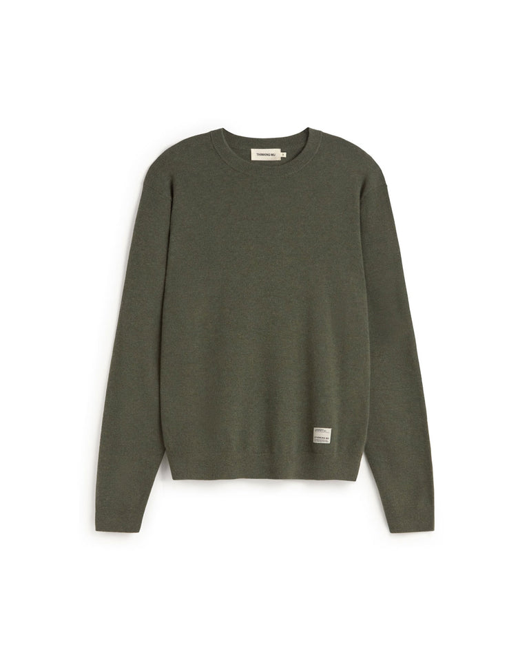 Lucien Knitted Sweater - Dark Green