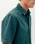 Tom Seersucker Shirt - Bottle Green Checks