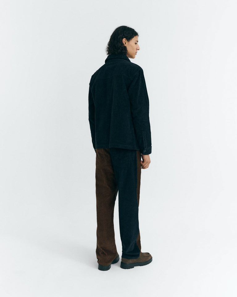 Gabin Corduroy Shirt - Navy