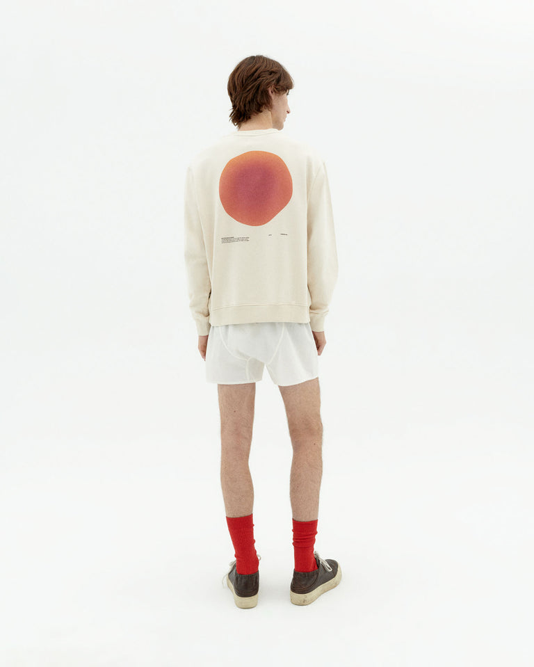 Sunset Leon Sweatshirt - White
