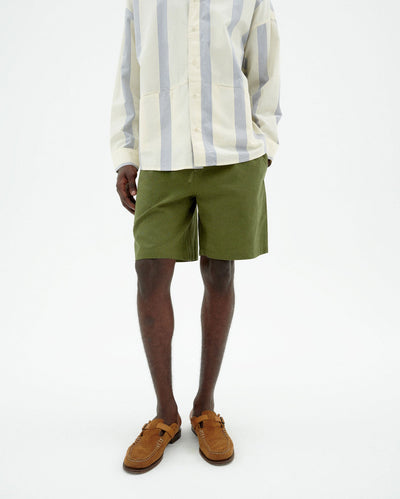 Henry Shorts - Kentia Green