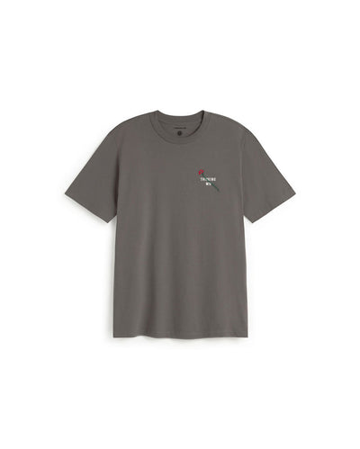 Zach Flower Pavement T-Shirt  - Grey