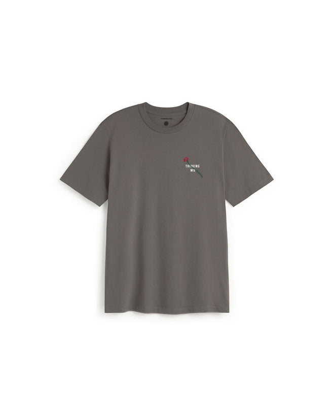 Zach Flower Pavement T-Shirt  - Grey