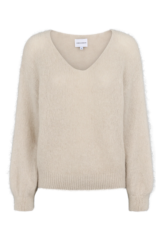 Milana LS Alpaca Pullover - Beige